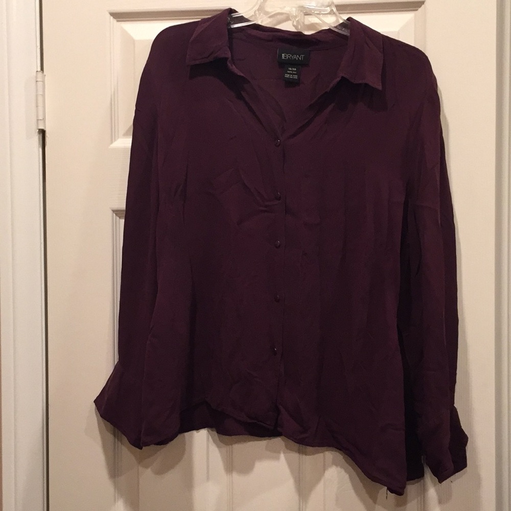 Lane Bryant Silk Blouse
